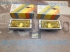39P8 JUEGO FAROS ANTINIEBLA H3 AMARILLOS PEUGEOT 205 , 309 , 405 , CITROEN AX , BX , CX , SIM 302.16