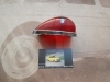 55P8 TULIPA ROJA FORMA CUÑA PILOTO UNIVERSAL CAMION CLASICO , AUTOCAR , REMOLQUE , CARAVANA , MEDIDA 95x63mm