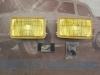 76P8 JUEGO OPTICAS ANTINIEBLA AMARILLAS PEUGEOT 205 , AUTEROCHE SAE F85