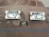 77P8 JUEGO OPTICAS BLANCAS LARGO ALCANCE PEUGEOT 205 GTI , SIEM 14710