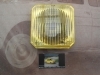 86P8 OPTICA ANTINIEBLA CUADRADA AMARILLA ALLCAR CH167051 H3 MEDIDA 125x125mm
