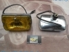 A35-14P8 JUEGO FAROS ANTINIEBLA AMARILLOS CIBIE AIRPORT 35 RENAULT 5 ALPINE Y OTROS