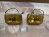 A35-14P8 JUEGO FAROS ANTINIEBLA AMARILLOS CIBIE AIRPORT 35 RENAULT 5 ALPINE Y OTROS