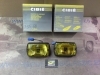 A35-18P8 JUEGO FAROS AMARILLOS ANTINIEBLA CIBIE AIRPORT 35 CITROEN ZX , RENAULT , PEUGEOT Y OTROS REF. VALEO 084549