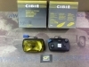 A35-18P8 JUEGO FAROS AMARILLOS ANTINIEBLA CIBIE AIRPORT 35 CITROEN ZX , RENAULT , PEUGEOT Y OTROS REF. VALEO 084549