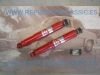 AM82 JUEGO AMORTIGUADORES TRASEROS SEAT 131 , 124 , 1430 , 124 SPORT , 132 , ARMSTRONG RED MAX4 REFORZADO DOBLE EFECTO