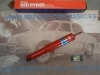 AM92 AMORTIGUADOR TRASERO SEAT 131 , 124 , 1430 , 124 SPORT , 132 , GABRIEL RED RYDER 42283 P3071 REFORZADO DOBLE EFECTO