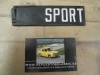 ANA362 ANAGRAMA MOLDURA SPORT 126x36mm