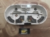 CK383 CARCASA CUADRO LUCES CUENTAKILOMETROS SEAT 124, 1430 CON RELOJ INDICADOR TEMPERATURA Y COMBUSTIBLE