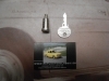CM50 BOMBIN CERRADURA PUERTA RENAULT 8 , 10 CON 1 LLAVE