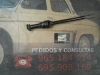 DC66 CAÑA DIRECCION INFERIOR CITROEN C15 MEDIDA 36cm INTERIOR ESTRIADO A CREMALLERA 14mm