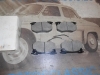 P016 PASTILLAS DE FRENO DELANTERAS GD RENAULT  9, 11, 18 CON AVISADOR TIPO BENDIX