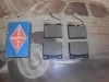 P023 PASTILLAS DE FRENO SIMCA 1000, 1200, PORSCHE 911, 356, OPEL KADETT B