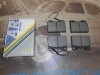 P025 PASTILLAS DE FRENO DELANTERAS RENAULT 14, TALBOT SAMBA, PEUGEOT 104, CITROEN LNA CON AVISADOR