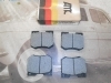 P056 PASTILLAS FRENO DELANTERAS FORD CAPRI, CORTINA, GRANADA