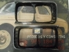 BI19 JUEGO CERQUILLO BISEL FARO SEAT 1430 NEGRO