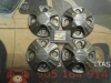 TAP22 JUEGO 4 TAPACUBOS HIERRO SEAT 127 CL COLOR GRIS