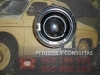 BI83 SOPORTE FARO (COCO) RENAULT 4, 6, 8, 10, DAUPHINE CON REGULACION DE ALTURA. MODELO ESTRECHO