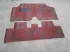ALF48 ALFOMBRAS ESTERILLAS FORD FIESTA MKI, MKII ROJO NEGRO