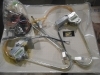PT12 P6 JUEGO ELEVALUNAS ELECTRICOS TRASEROS PEUGEOT 405 INCLUYE KIT DE INSTALACION COMPLETO