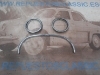 DS850 JUEGO EMBELLECEDORES AIREADORES Y  CUENTAKILOMETROS SEAT 850 OCASION PERFECTO ESTADO