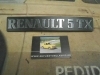 ANA43 ANAGRAMA RENAULT 5 TX 218x38
