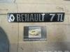ANA50 ANAGRAMA RENAULT 7 TL 210x35