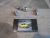 RR123 JUEGO 4 TORNILLOS DE PARAGOLPES MINI MORRIS ANTIGUO STOCK