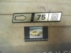 ANA122 ANAGRAMA DORADO SEAT RITMO 75 ALETA IZQUIERDA
