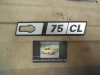 ANA124 ANAGRAMA SEAT RITMO 75 CL ALETA IZQUIERDA