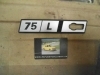 ANA127 ANAGRAMA SEAT RITMO 75 L ALETA DERECHA