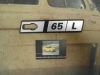 ANA130 ANAGRAMA SEAT RITMO 65 L ALETA IZQUIERDA