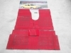 25 ALFOMBRAS RENAULT 4 COLOR ROJO GOMA ANTIGUO STOCK