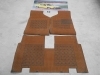 17 ALFOMBRAS TALBOT 150 COLOR ROJO GOMA ANTIGUO STOCK
