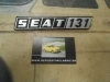 ANA304 ANAGRAMA SEAT 131 METAL 170x30mm