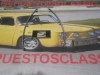 MOS55* JUEGO MOLDURAS PANEL TRASERO RENAULT DAUPHINE, ONDINE GORDINI ANTIGUO STOCK
