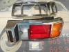 BI123 JUEGO BISEL PROTECTOR PILOTOS TRASEROS SEAT 127 2ª SERIE CROMADO