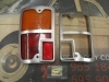 BI125 JUEGO BISEL PROTECTOR PILOTOS TRASEROS SEAT 133