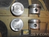 32 JUEGO PISTONES SOBREMEDIDA CON SEGMENTOS 80 +1 mm MOTOR 1600 cc ALTA COMPRESION SEAT 124 SPORT , 1430 FU , 131 , 132