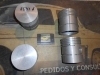 JUEGO PISTONES PLANOS DIAM.  85,4 mm ALT. 98,5 SEGMENTOS 3 -3 - 3- 4 - 4 BULON 22 mm