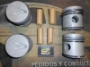 53 JUEGO PISTONES DIAM. 90,99 mm MOTOR 2286 cc DIESEL LAND ROVER 88 , 109 , 110