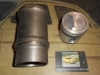 CAMISA 65 mm CON PISTON DOBLE DEFLECTOR Y SEGMENTOS RENAULT R5 MOTOR 956 cc.