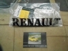 ANA347 ANAGRAMA RENAULT PLASTICO CROMO 175x32mm ORIGINAL