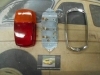 Pi23P3 PILOTO TRASERO COMPLETO DKW F1000 BICOLOR BISEL CROMADO HELLA K23381