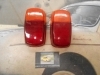 Pi24P3 JUEGO TULIPAS PILOTOS TRASEROS DKW F1000 BICOLOR HELLA K23381