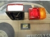 PI44 PI3 JUEGO PILOTOS UNIVERSALES TRASERO CAMION, TRACTOR, REMOLQUE CON LUZ DE MATRICULA SEIMA 2063