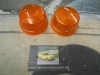PI131 PI4 JUEGO TULIPA PILOTO REDONDO INTERMITENTE AMBAR CAMION TRACTOR REMOLQUE CARAVANA MEDIDA 75x40mm HELLA 84600