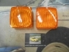 PI158 PI4 JUEGO PILOTOS INTERMITENTE CAMION REMOLQUE CARAVANA TRACTOR RINDER 1204.11 MEDIDA 80x80x25mm TORNILLO A TORNILLO 95mm