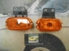 PI170 PI4 JUEGO 2 PILOTOS INTERMITENTE COLGANTE LATERAL AMBAR CAMION AUTOBUS REMOLQUE TRACTOR CARAVANA RINDER 192 MEDIDA 110x55x