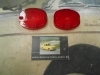 PI195 PI4 JUEGO TULIPAS OVALADAS PILOTO GALIBO CAMION AUTOBUS CLASICO MARCA RINDER 208 MEDIDA 65x50x12/14